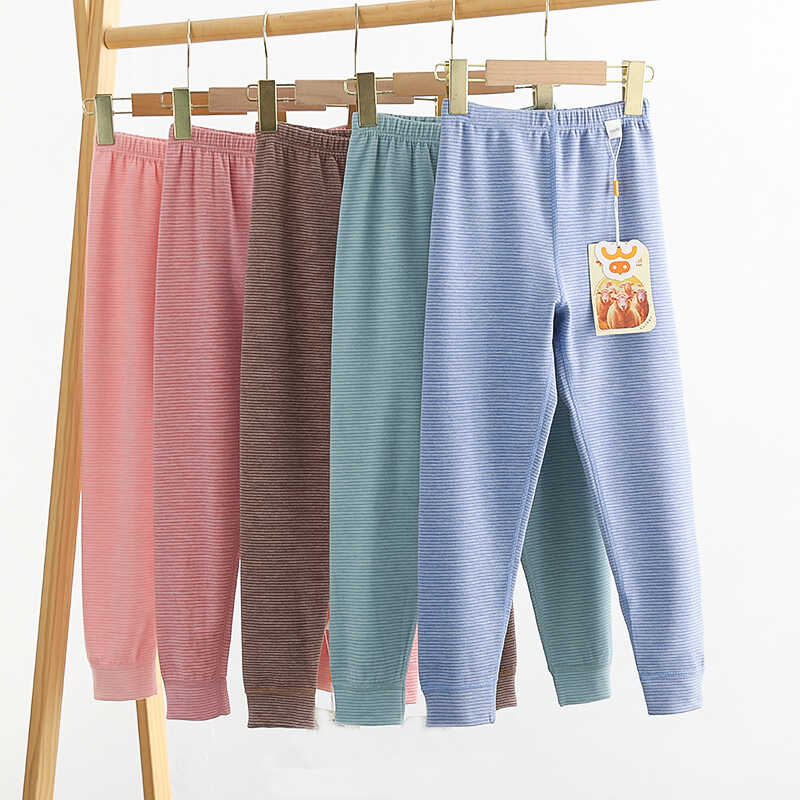儿童德绒保暖裤秋裤内穿大热睡裤