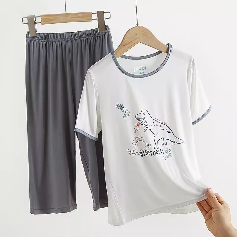小君才男童莫代尔家居服薄款睡衣