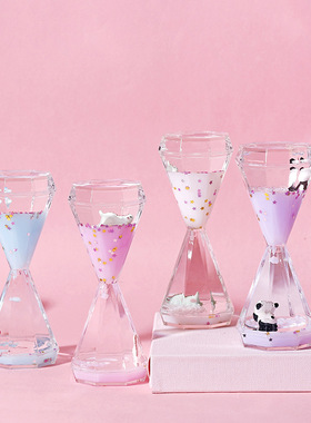 新款牛奶色油滴漏斗沙漏计时器