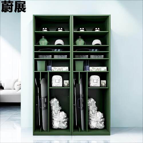 装备柜携行柜指挥器材柜单兵训练战备物资存放柜头盔盾牌组合柜