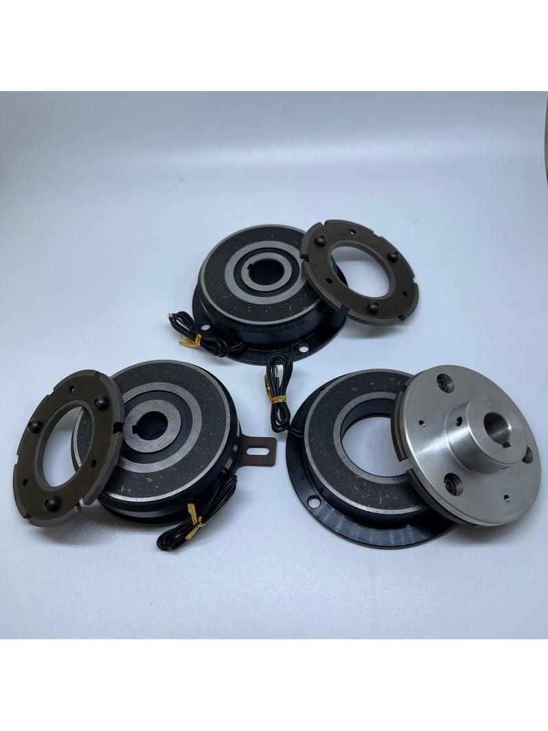 电磁离合器刹车器干式带轴承通电制动断电分离刹车离合器DC24V12V