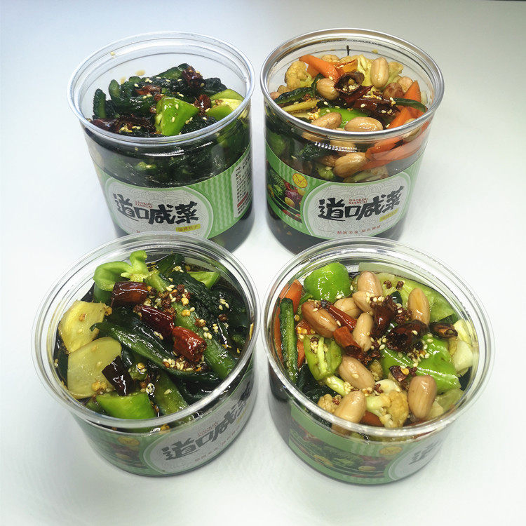 淄博道口咸菜 黄瓜八宝口味下饭菜酱菜开胃泡菜即食油焖小菜 瓶装