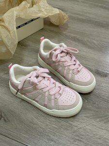 韩版小众休闲板鞋女鞋ins潮小众平底小白鞋2023秋季新款面包鞋