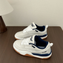 港风经典百搭小白鞋女鞋厚底复古轻便休闲运动鞋2025年秋季新款