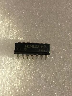 全新直插HD74LS21P 74LS21 SN74LS21P DIP-14 4输入端双与门 芯片