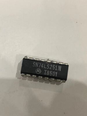 SN74LS251N  DIP16 专业电子元器件一站式配单 SN74LS251N  DIP16