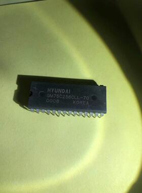 GM76C256CLL-70 DIP28 现货实拍 GM76C256CLL-70 原码保上机