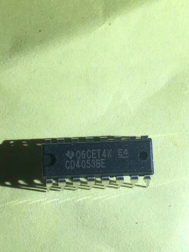 CD4053BE  DIP16 全新现货 集成电路 专业电子元器件配单配套