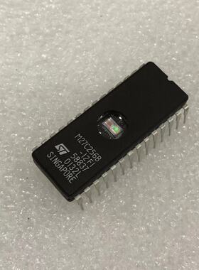 全新 M27C256B-12F1 带窗口 陶瓷存储器芯片 DIP28  电子料配单