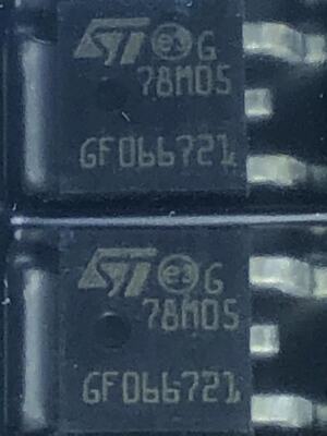 ST全新现货 L78M05CDT-TR TO-252 78M05 5V 贴片 稳压管 稳压器