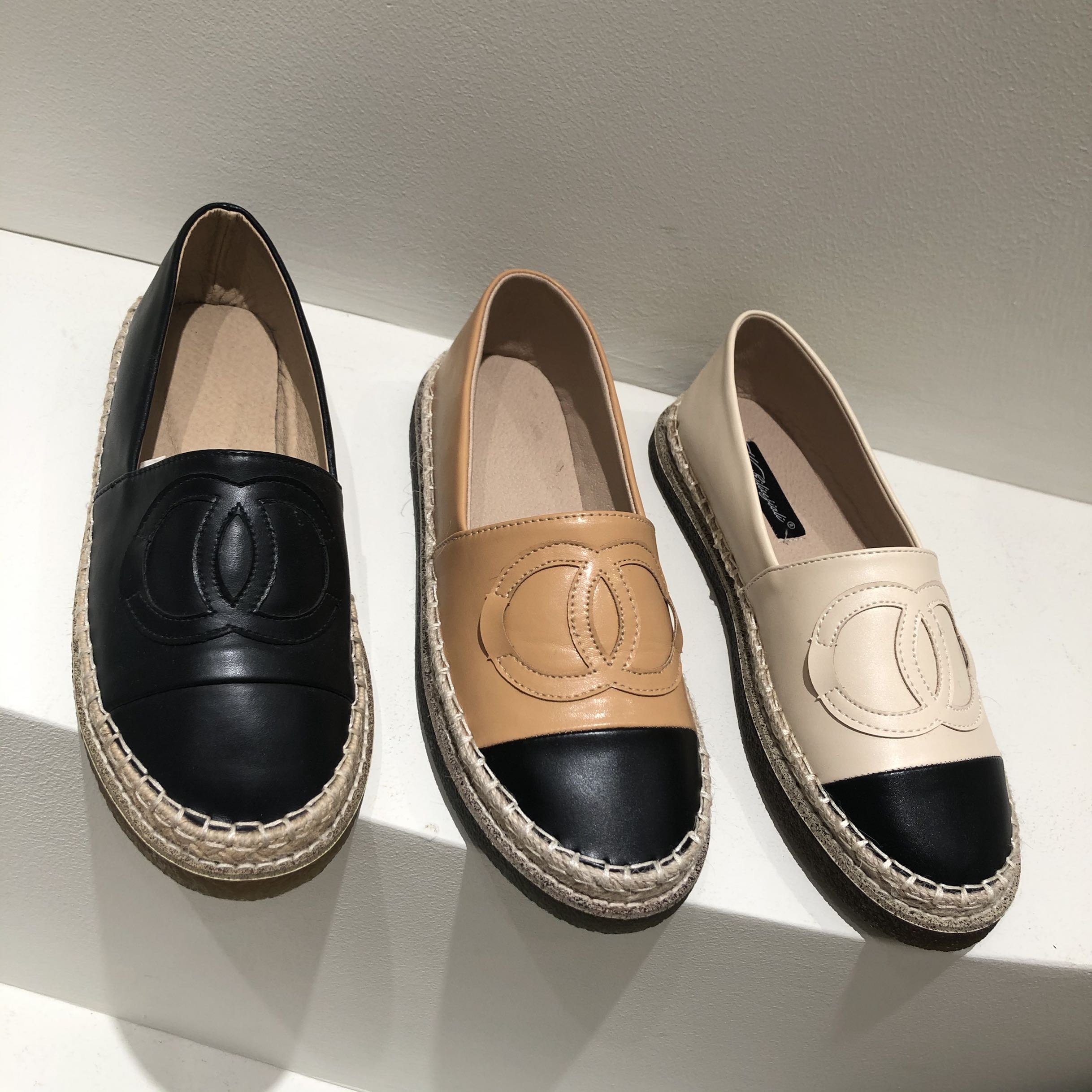 渔夫鞋女2024秋季新款平底厚软底草编懒人一脚蹬乐福鞋单鞋孕妇鞋