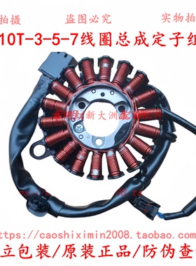 新大洲本田摩托配件NS110T-3使用线圈110T-5定子组合实物图原厂件