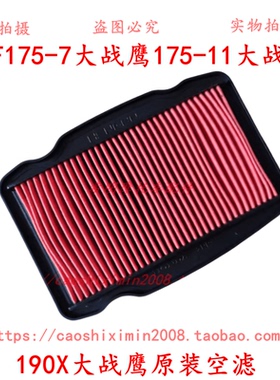 新大洲本田CBF190X175-7大战鹰1755-11大战鹰空滤芯原装配件实图