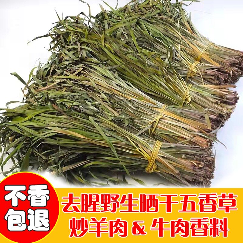 野生五香草自然晒干五香草三奈草火锅香料羊肉牛肉去腥山奈全干