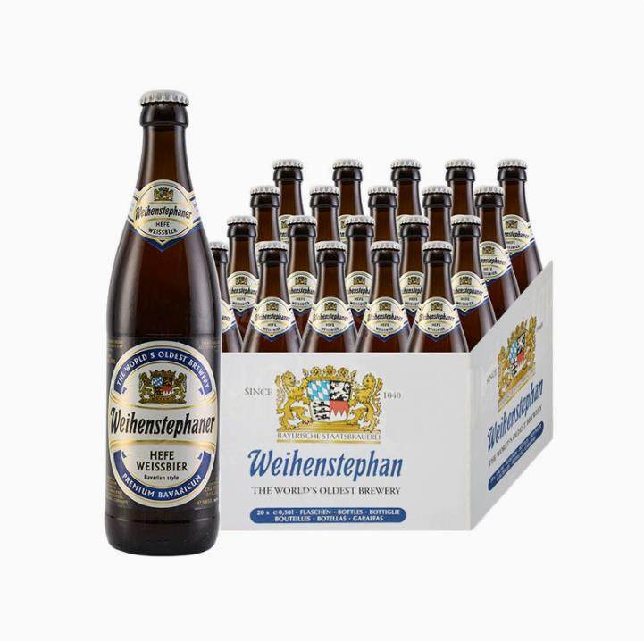 德国进口唯森酵母小麦白啤酒 500ml* 20瓶整箱,酒类,啤酒,淘宝优惠券,粉丝福利购,淘宝优惠卷