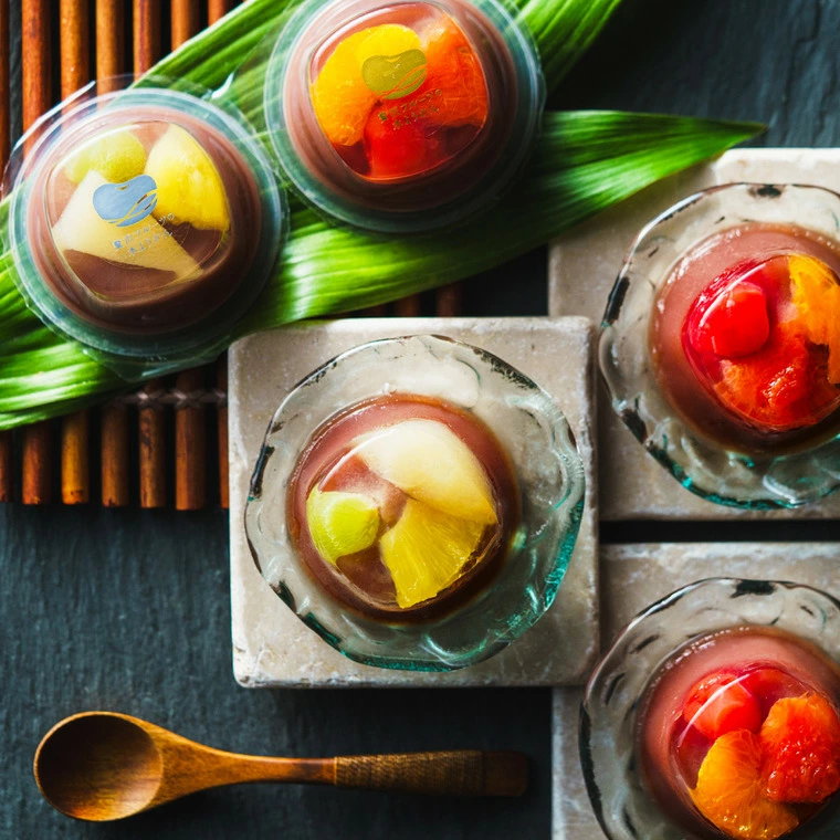 日本直邮 中岛大祥堂 hitotoe 水羊羹水果果冻布丁和菓子 9枚