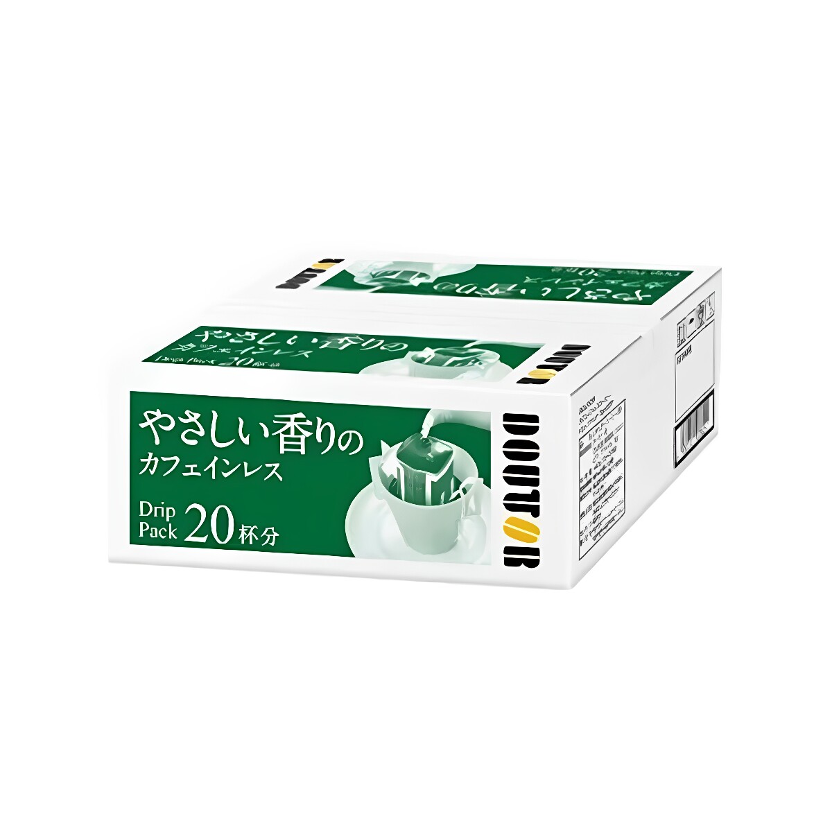 日本直邮 Doutor柔和香气低咖啡因咖啡挂耳咖啡滴滤式 7g×20袋装