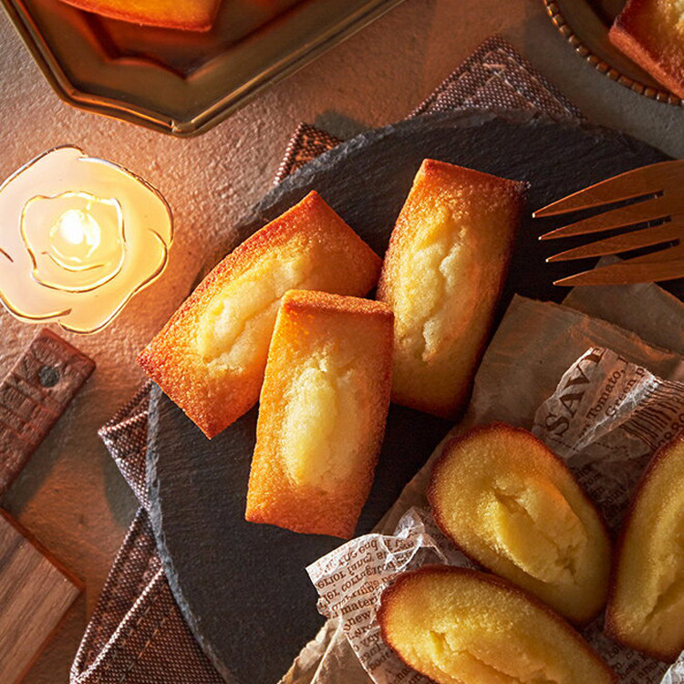 日本直邮HENRI CHARPENTIER费南雪日式松糕洋酒柠檬风味 16枚 1盒