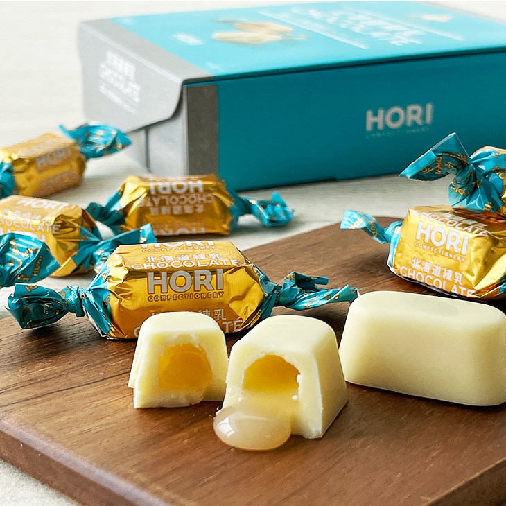 HORI夹心巧克力炼乳流心白巧克力