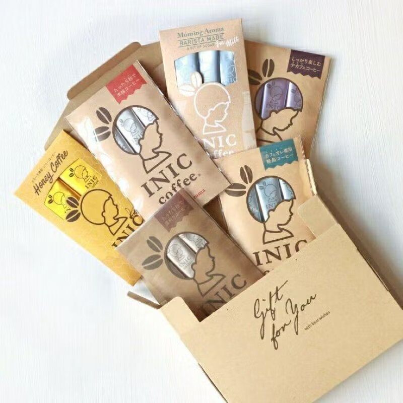 日本直邮INIC coffee INIC AWARD晨间醇香蜂蜜咖啡速溶咖啡17条装