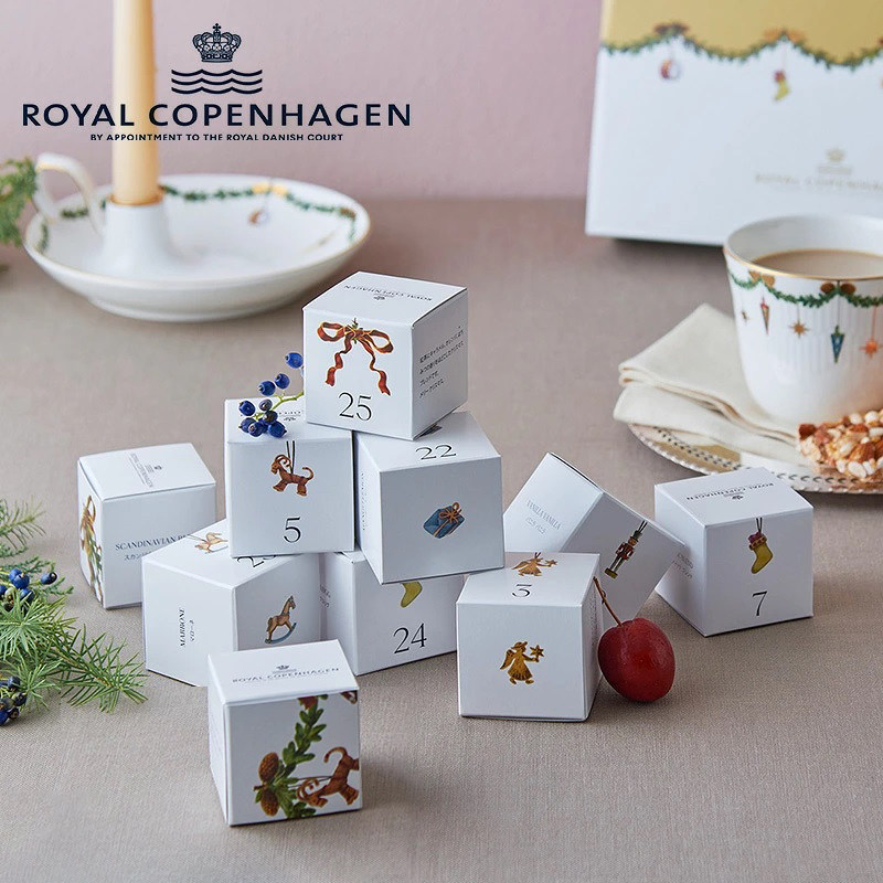 日本直邮 ROYAL COPENHAGEN 2026 圣诞倒数茶日历倒计时 红茶茶包