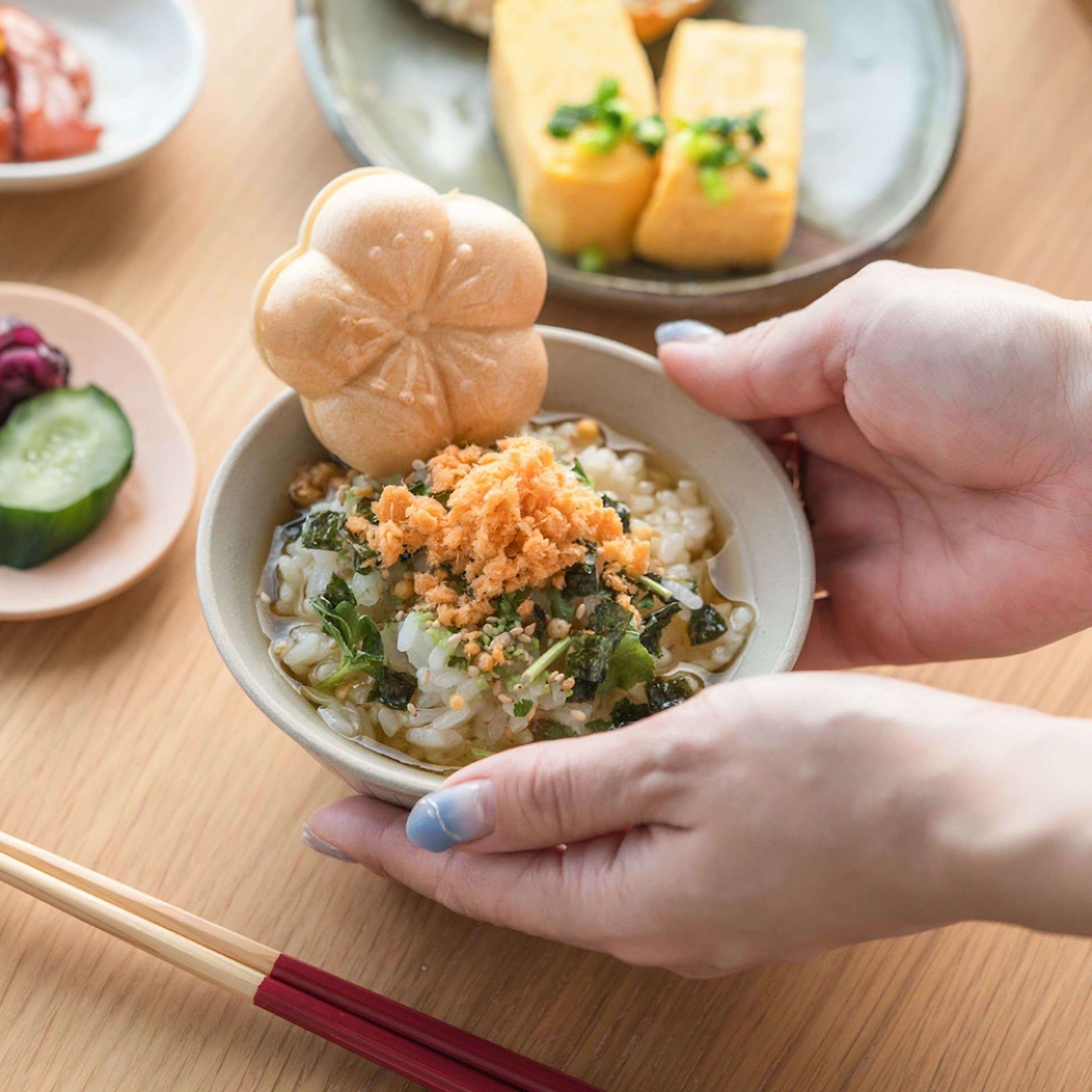 日本直邮特产茶泡饭汤红昆布清汤图片