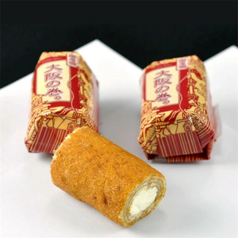 日本直邮 大阪特产 大阪点心大阪之卷 香草奶油迷你年轮蛋糕20枚