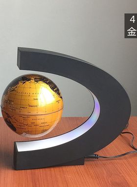 磁悬浮地球仪3D立体悬浮自转办公室家居装饰地图开业礼品乔迁礼物