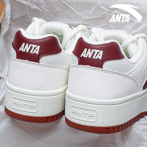 安踏小零感情侣板鞋男女百搭休闲