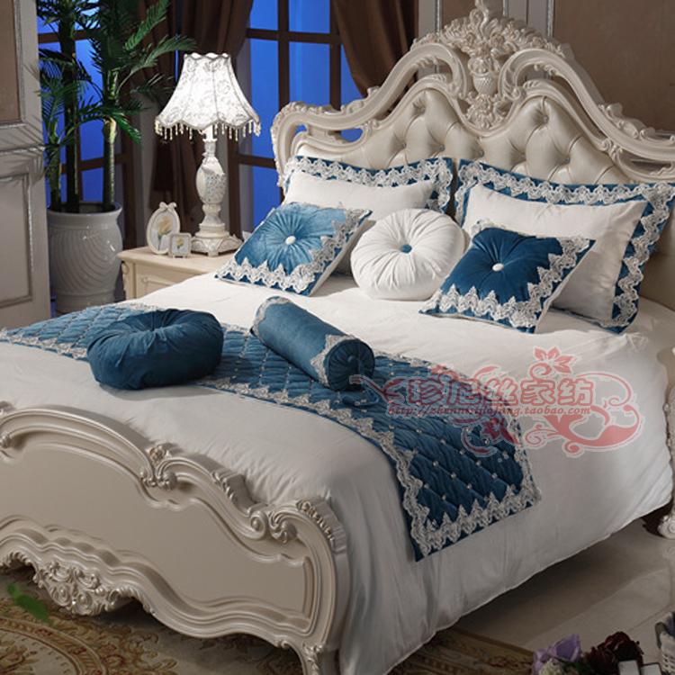 欧式床上用品高档法式样板间十件套奢华样板房床品多件套装定制