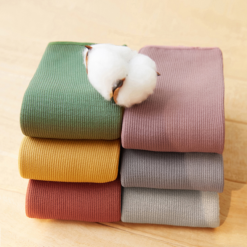 Real shot snow socks for men and women alike medium long tube thickened Plush sleep Korean solid winter warm socks