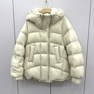 羽绒服女面包服 洋气连帽宽松百搭短款 202518欧洲站2025冬新款 时尚