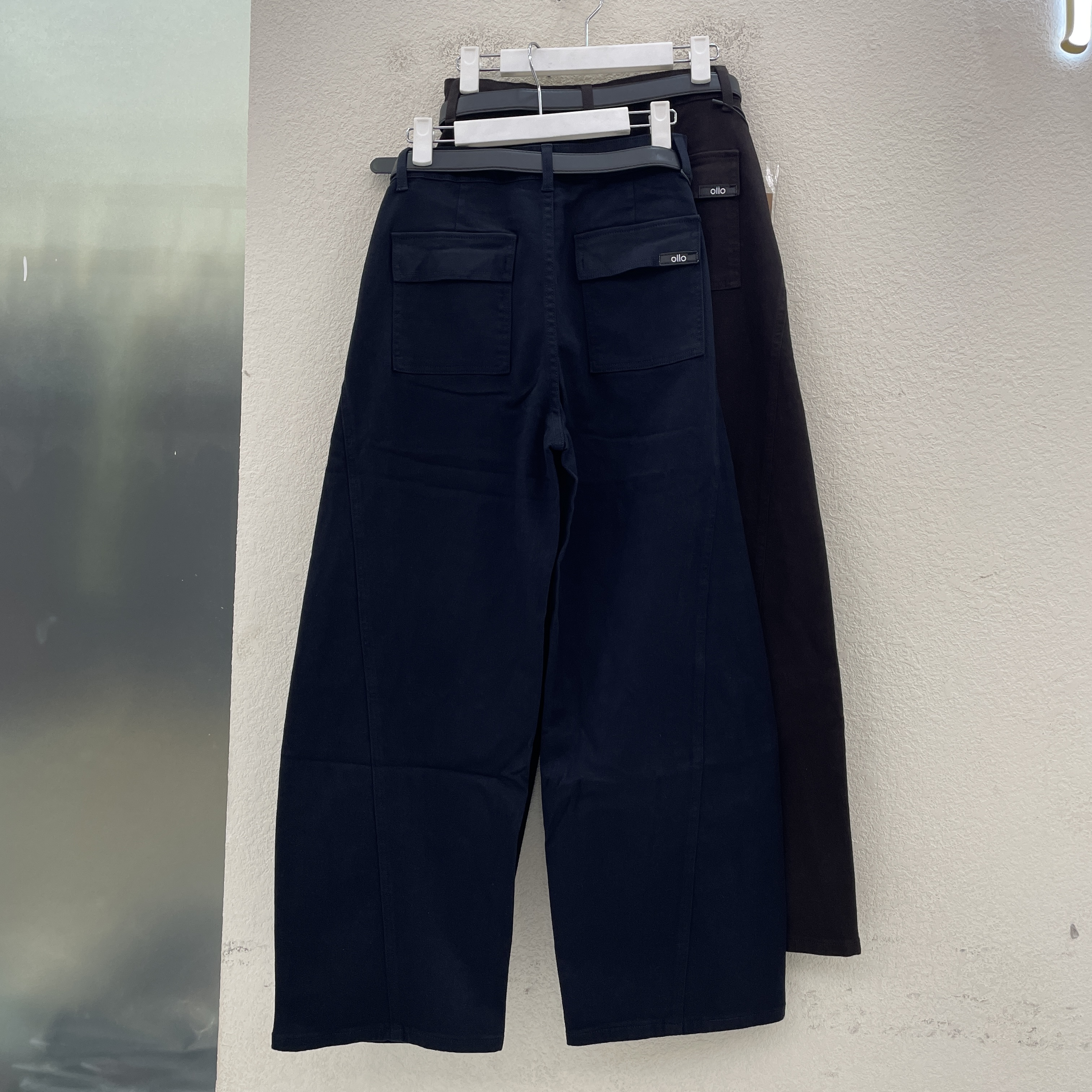 JEANS佐拿 芭度玄风60938 60937牛仔裤女刺绣字母弯刀裤宽松秋新