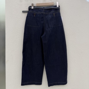 JEANS佐拿 女水洗弯刀裤 2026夏款 芭度玄风9615欧货九分直筒牛仔裤