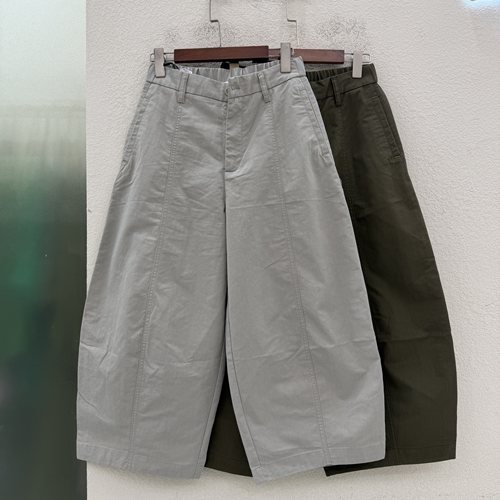 Jeans佐拿 芭度玄风9707 9708夏高腰宽松薄料八分弯刀裤女气球裤