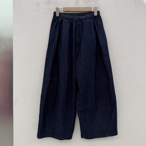 JEANS佐拿 芭度玄风9609夏款松紧腰宽松显瘦九分直筒裤女牛仔裤薄