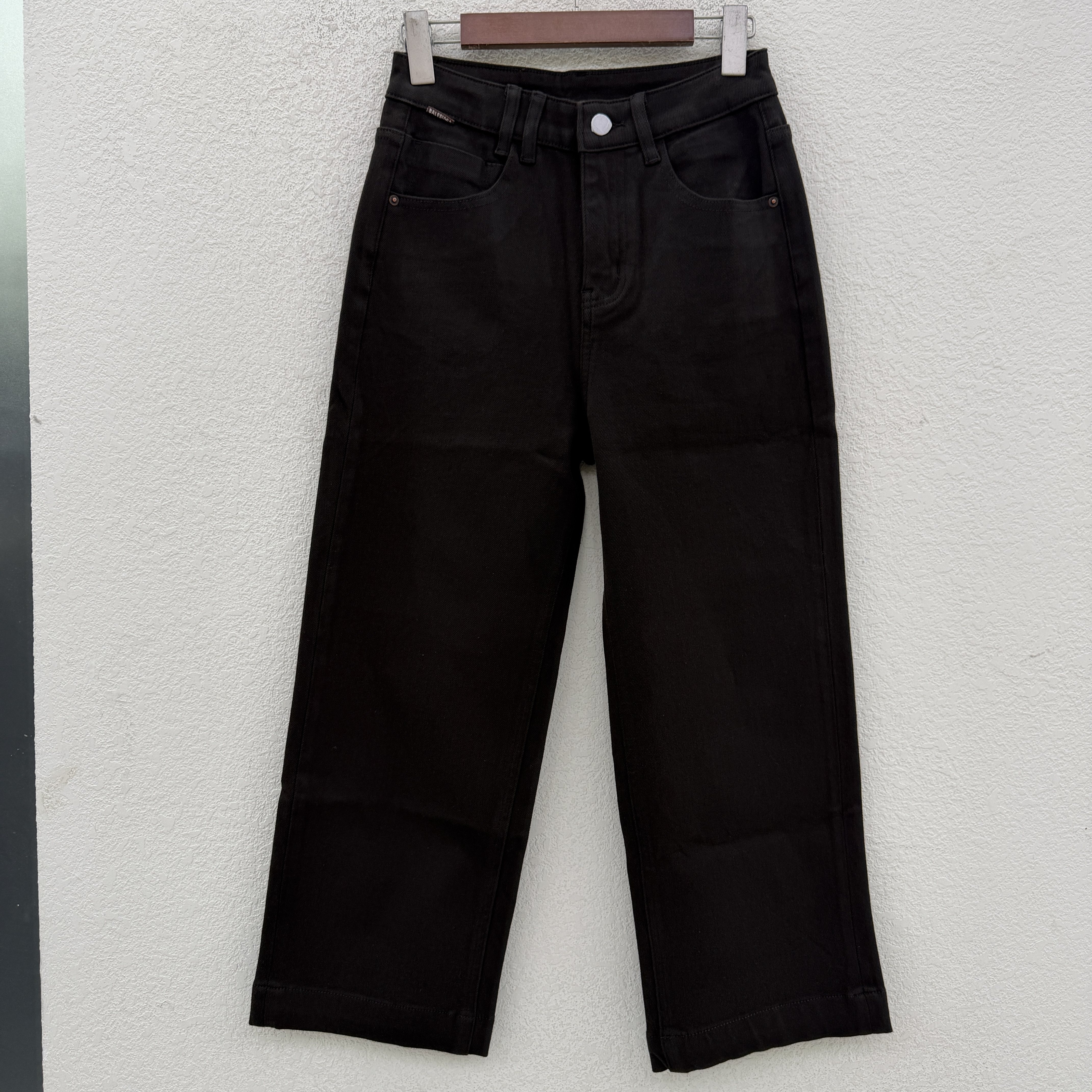 2026秋款JEANS QYL20149牛仔裤女高腰弹力显瘦八分法棍裤烟管裤