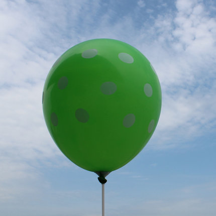 七夕情人节 婚庆结婚用品生日派对气球 韩国爱心形气球装饰气球