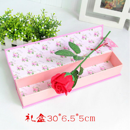 包邮教师节礼物玫瑰香皂花花束 香皂花礼盒 送生日 老师女友浪漫