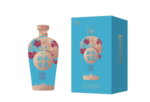 一壶老酒江苏桃林酒业4 2度浓香型五粮固态发酵白酒精装桃林T 6