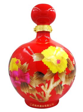 一壶老酒江苏桃林酒业浓香型白酒6 0度福如东海彩坛酒