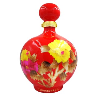 一壶老酒江苏桃林酒业浓香型白酒6 0度福如东海彩坛酒