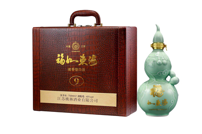 一壶老酒江苏桃林酒业浓香型白酒福如东海4 5度F 9黄皮箱典型风格