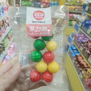 零食优选很忙果力泡注心泡泡糖网红休闲解馋小吃口香糖大包散称重