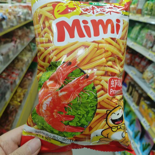 爱尚咪咪虾味蟹味休闲点心大包装