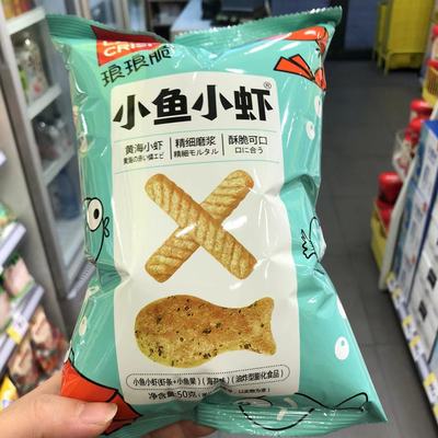 琅琅脆小鱼小虾虾条休闲点心大包