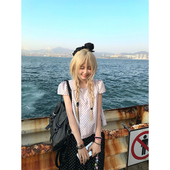 美式 衬衫 设计感波点翻领泡泡袖 减龄甜美百搭短袖 衬衣女夏季 JMJ