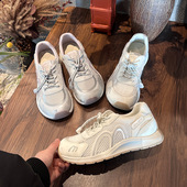 舒适休闲运动跑步鞋 老爹鞋 女 新款 厚底透气德训鞋 女款 潮酷2026春季