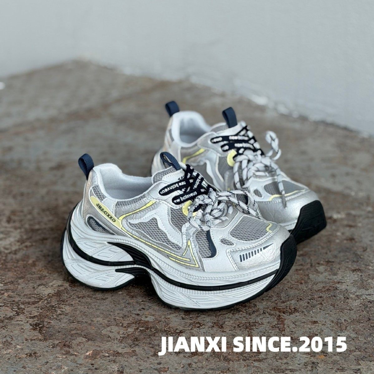 2026年春季新款欧洲站ins时尚百搭增高厚底运动休闲老爹鞋女轻便,女鞋,时尚休闲鞋,淘宝优惠券,粉丝福利购,淘宝优惠卷