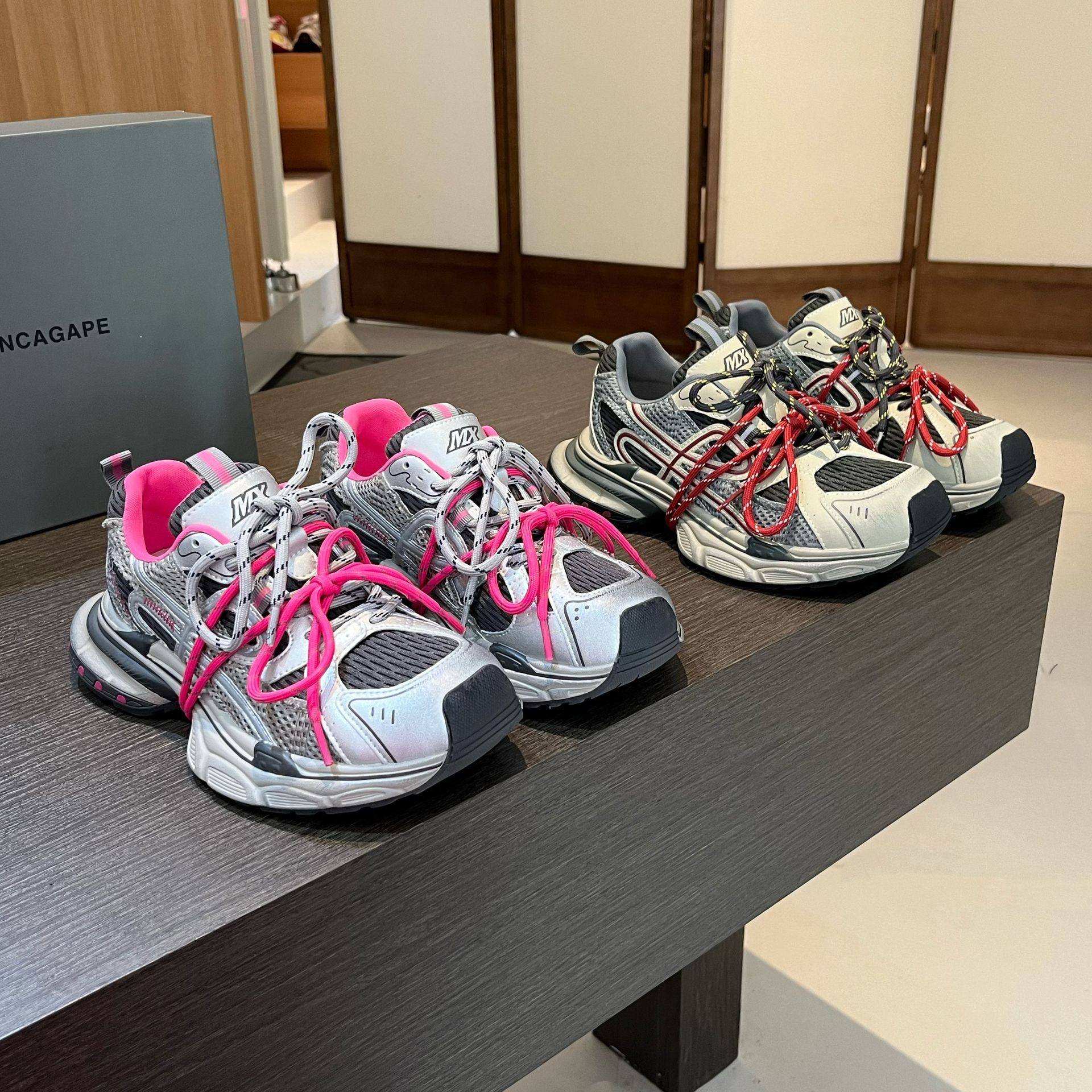 复古休闲风绑带老爹2026新款厚底增高女鞋运动鞋百搭透气休闲女鞋,女鞋,时尚休闲鞋,淘宝优惠券,粉丝福利购,淘宝优惠卷